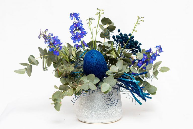 Read more about the article Bold in Blue Arrangement