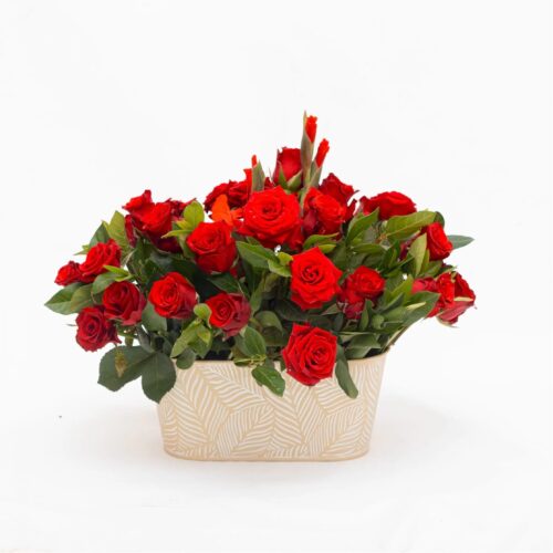 Red-Rose-Extravaganza-Flower Arrangement-Flowers