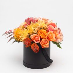 Flowers in a Hatbox