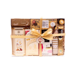 White and Gold Decadence Hamper