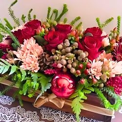 Christmas Bauble Arrangement