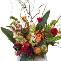 Rustic Standing Arrangement