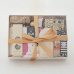 White and Gold Decadence Hamper