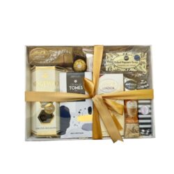 White and Gold Decadence Hamper