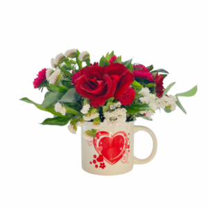 Heart of Love Mug Arrangement