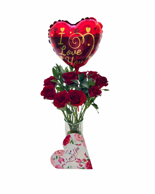 Romance Gift Set with Chocolate