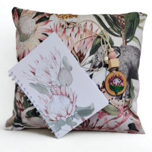 Protea Cushion Gift Set