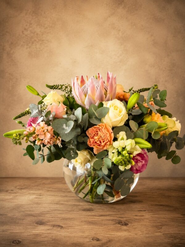 Protea Rose Bowl