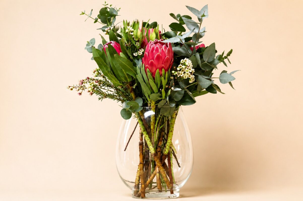 Protea Rustic Vase